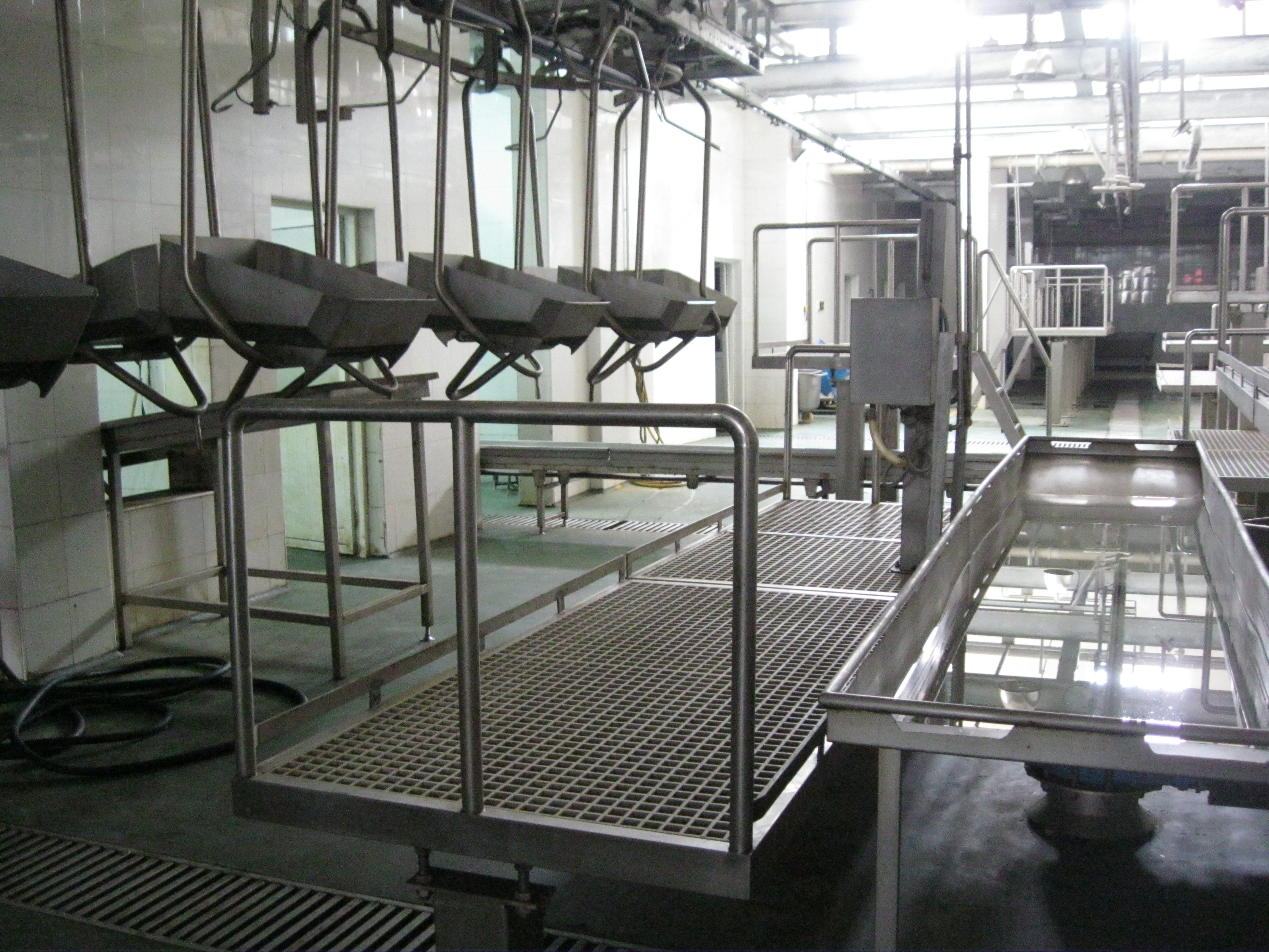 操作站台内脏检疫