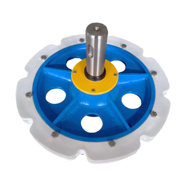 Rotary Wheel Assembly for Poultry Slaughtering