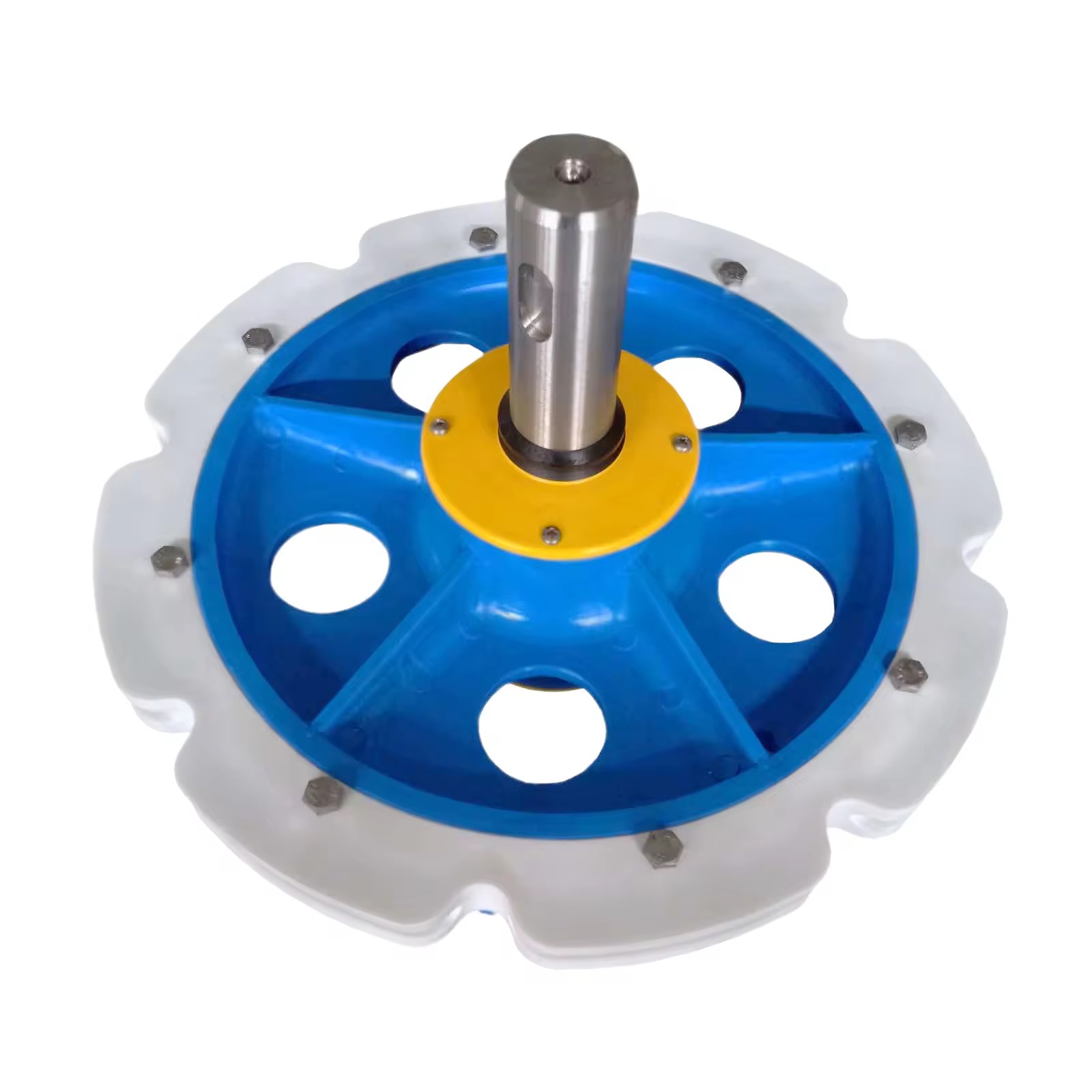 Rotary Wheel Assembly for Poultry Slaughtering