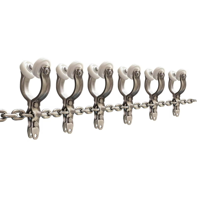 Pulley Wheel Assembly for Poultry Slaughtering